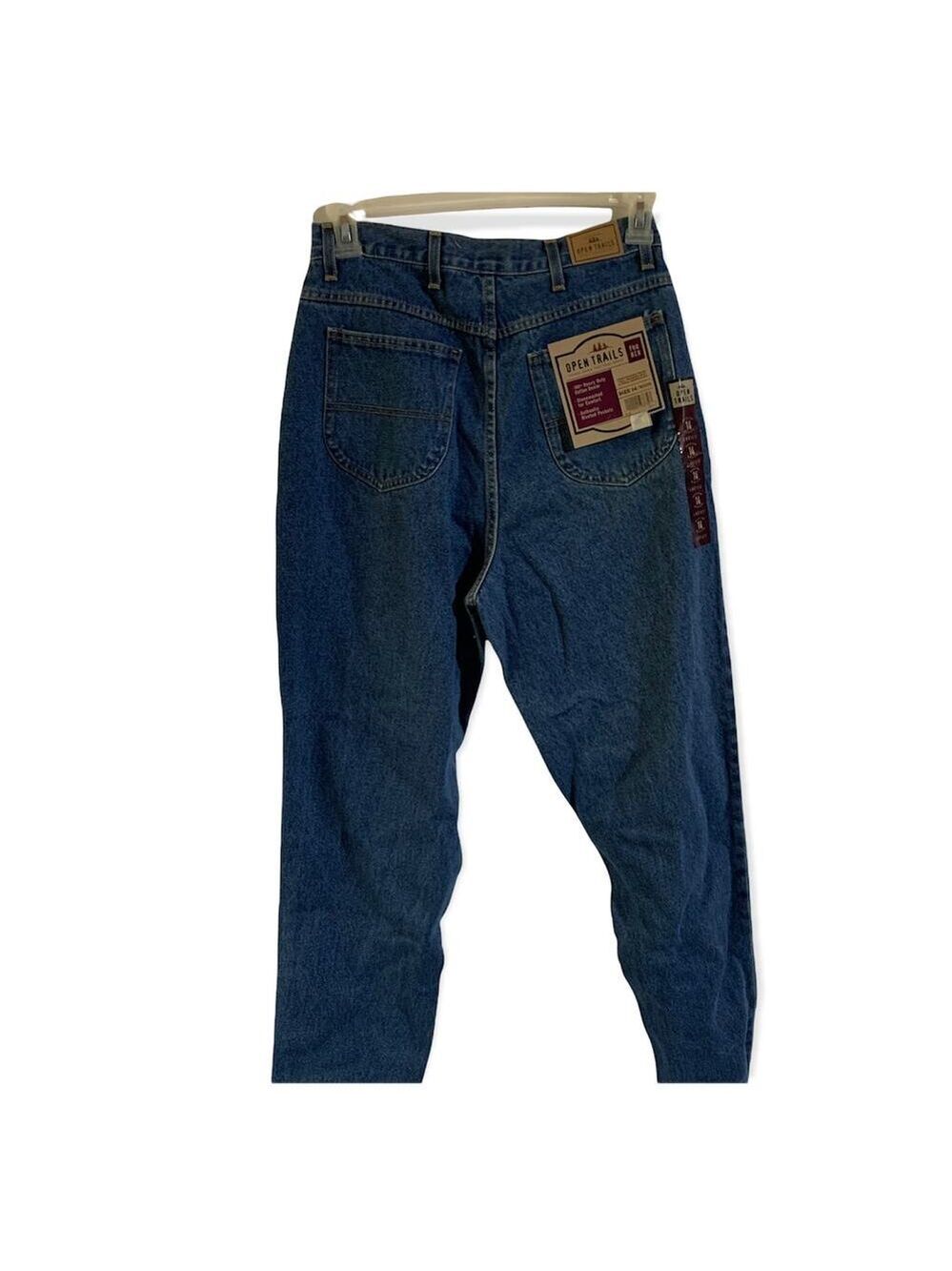 Open trails deadstock stonewashed mom jean high waist 14 medium New